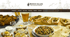 Desktop Screenshot of bostonsalads.com